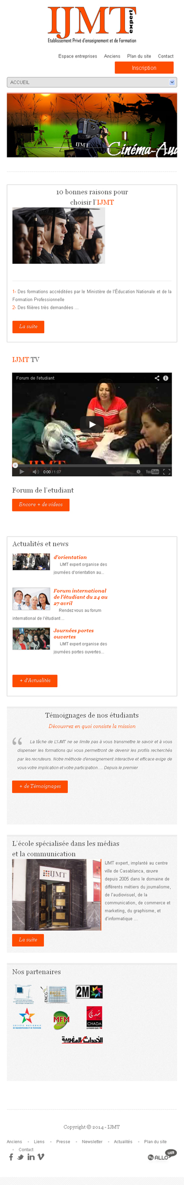 Site mobile IJMt