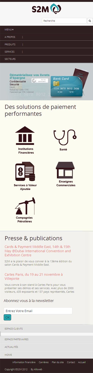 Site mobile S2M